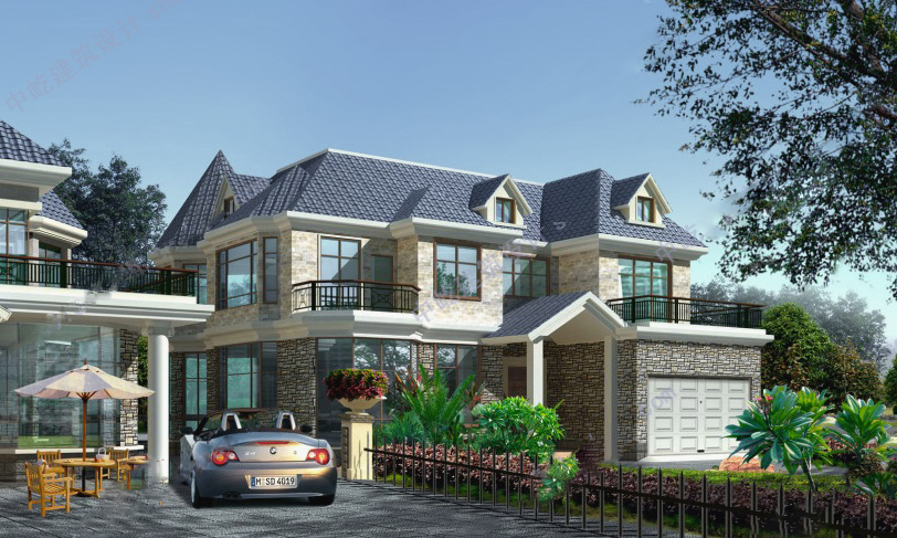 二层05（17.70×15.5米）带车库